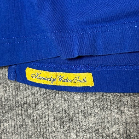 Robert Graham Men's Blue Graphic Fish Geometric Print T-Shirt 2XL - Picture 5 of 7